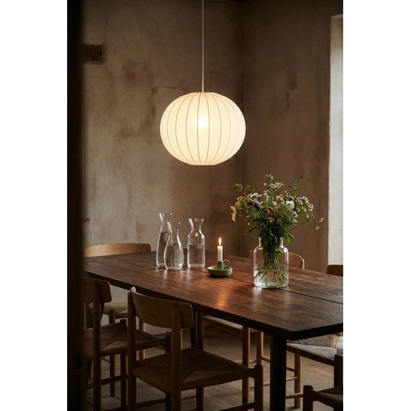 Fehér függőlámpa ø 50 cm Solia – Markslöjd-image-1