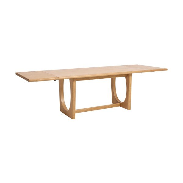 Hosszabbító asztallap tölgyfa dekorral 45x95 cm Flow – Unique Furniture-image-2