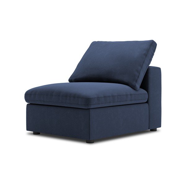 Galaxy sötétkék középső rész moduláris kordbársony kanapéhoz - Windsor & Co Sofas-image-2
