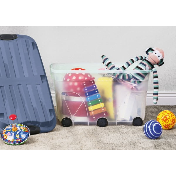 Fedeles műanyag tárolódoboz Roller – Rotho-image-2