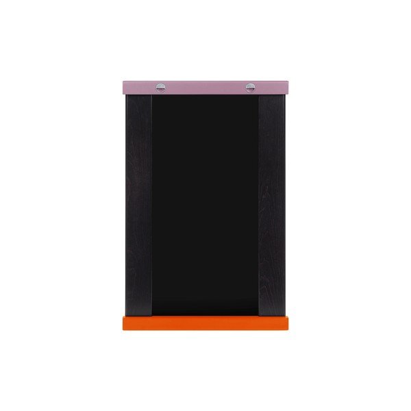 Fali tükör polccal tömörfa kerettel 50x75 cm Lun – noo.ma-image-4