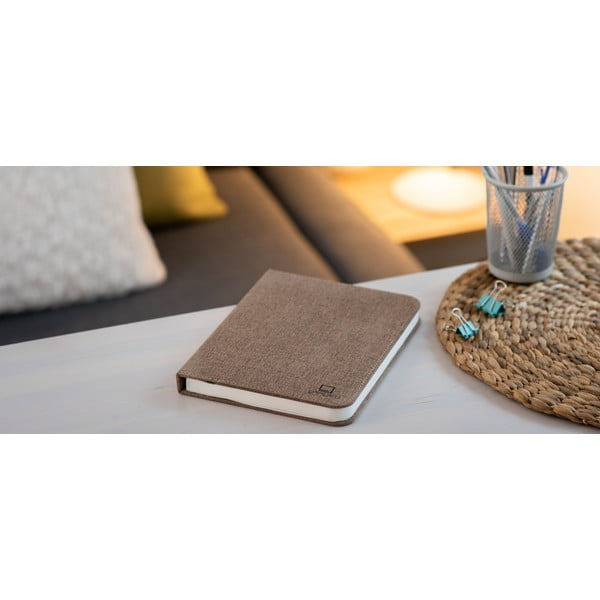 LED asztali lámpa textil búrával (magasság 2,5 cm) – Gingko-image-1