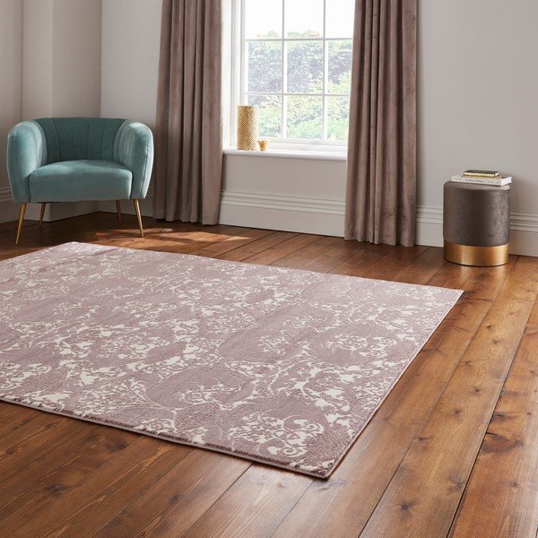 Mályvaszínű szőnyeg 200x285 cm Imperial Wine – Think Rugs-image-2
