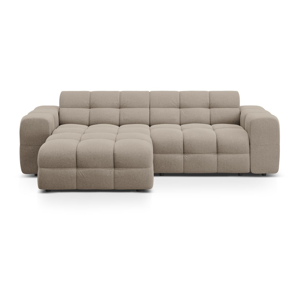 Barna sarokkanapé (bal oldali-heverő résszel) Kendal – Micadoni