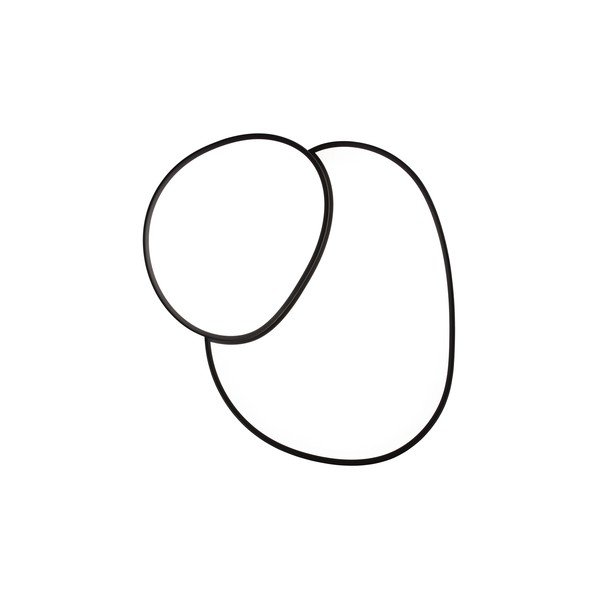 Fekete LED mennyezeti lámpa 63.5x77 cm Rise – Trio-image-4