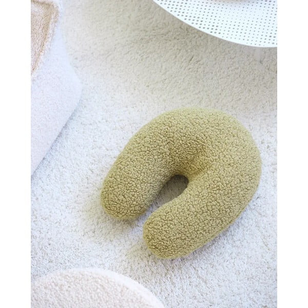 Zöld buklé párna gyerek kanapéhoz U – Wigiwama-image-4