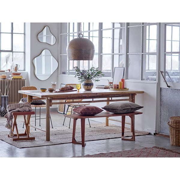 Bambusz kerti étkezőasztal 98x200 cm Sole – Bloomingville-image-4