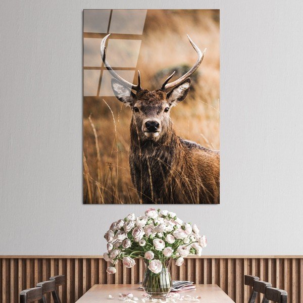 Üveg kép 70x100 cm Deer – Wallity-image-1