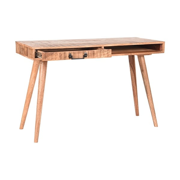 Mangófa íróasztal 50x118 cm Steady – LABEL51