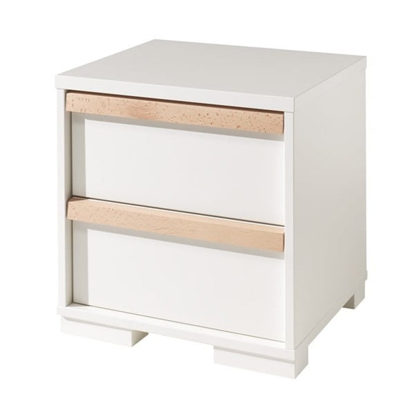 Fehér gyerek éjjeliszekrény London – Vipack