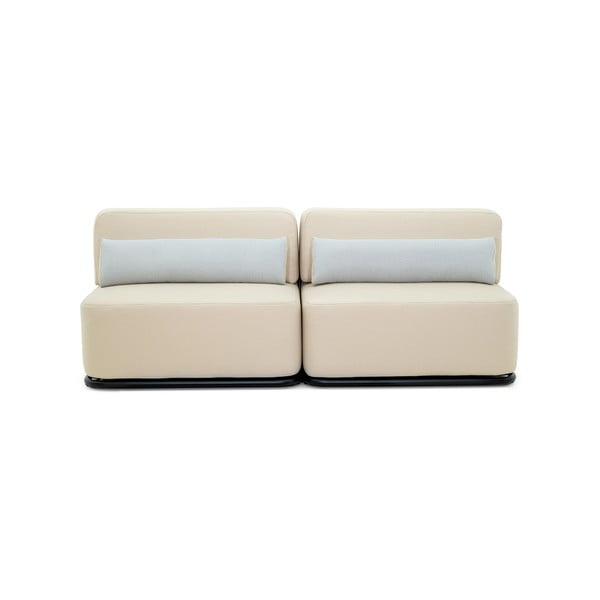 Bézs kerti moduláris kanapé 204 cm Straw – Sit Sit-image-2