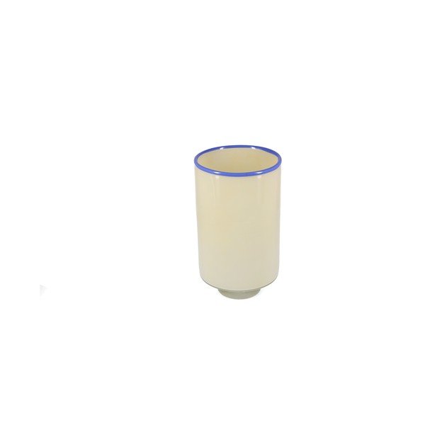 Krémszínű üveg váza (magasság 26 cm) Milo – ONA-image-2