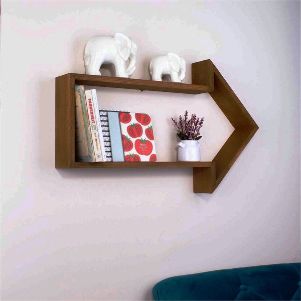 Triangle Arrow L fa fali polc - North Carolina Scandinavian Home Decors