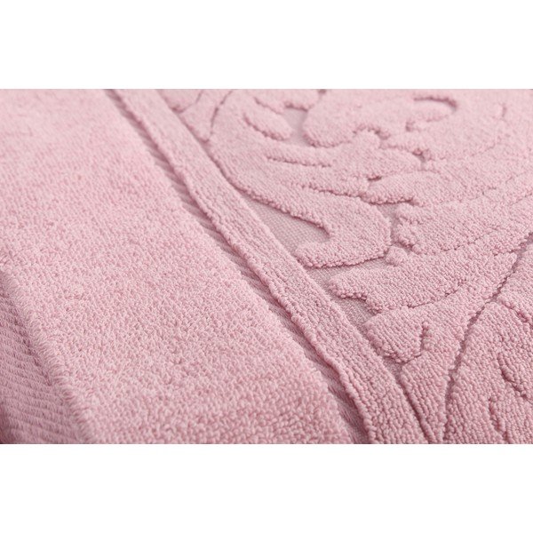 Sultan rózsaszín kéztörlő és fürdőlepedő szett - Confetti-image-1