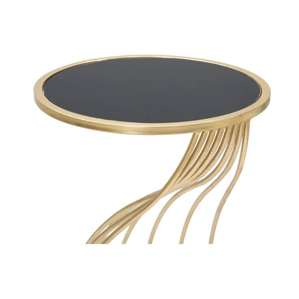 Kerek tárolóasztal üveg asztallappal ø 35 cm Flush – Mauro Ferretti-image-4