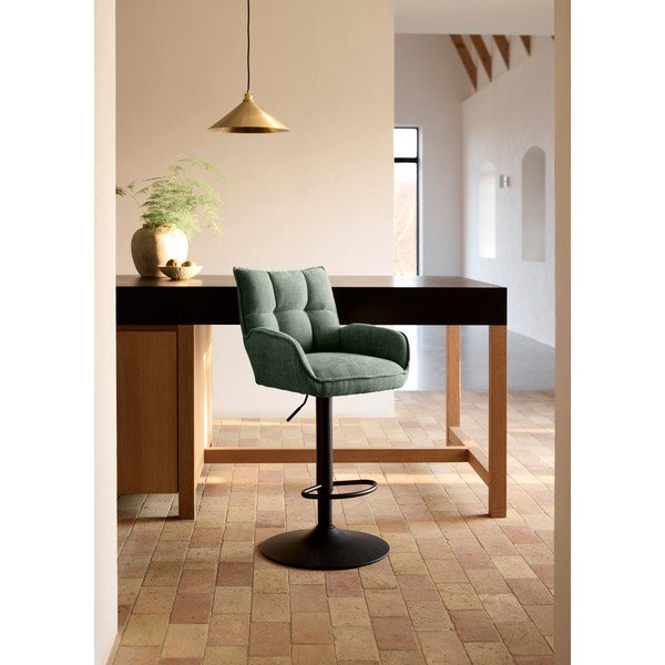 Zöld állítható magasságú bárszék szett 2 db-os Marilla – Unique Furniture-image-1