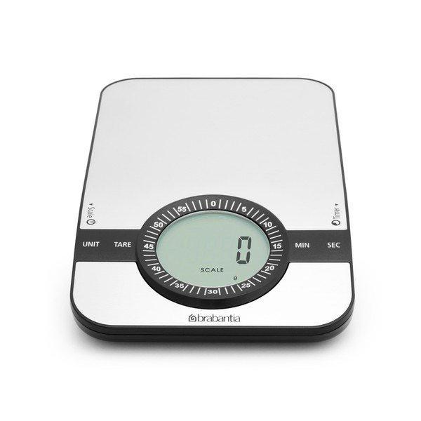 Timer fekete-fehér konyhai mérleg - Brabantia-image-3