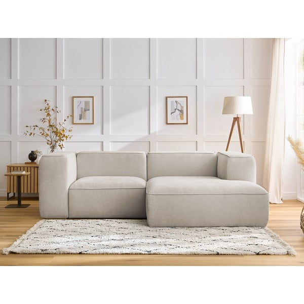 Bézs sarokkanapé Zephyr – Bobochic Paris-image-1