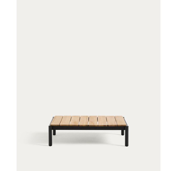 Teakfa kerti dohányzóasztal 89x91 cm Sorells – Kave Home-image-3
