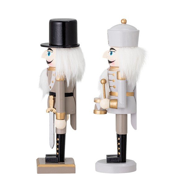 Darren 2 db-os fa szobor készlet - Bloomingville-image-2