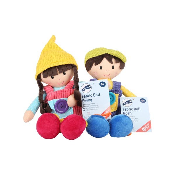 Noah & Emma 2 db-os rongybaba készlet - Legler-image-1