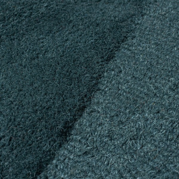 Kékeszöld kézi szövésű gyapjú kerek szőnyeg ø 160 cm Shard Teal – Flair Rugs-image-3