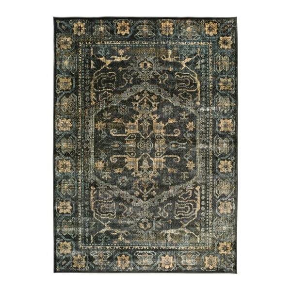 Lara Black fekete kültéri szőnyeg, 120 x 170 cm - Universal