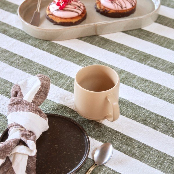 Bio pamut asztalterítő 140x260 cm Striped – OYOY Living Design-image-3