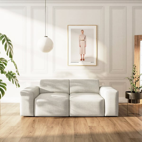 Bézs kanapé 205 cm Villet – Rodier-image-1