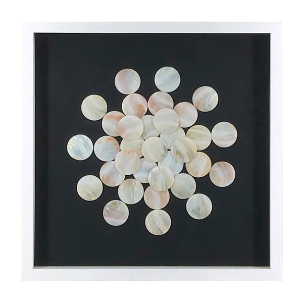 Nacre Circles falikép, 60 x 60 cm - Moycor