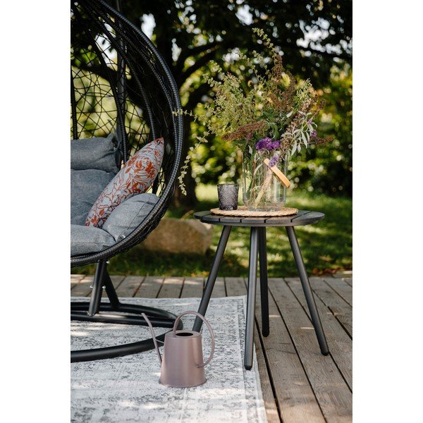 Lounge szürke kerti asztal, ø 51 cm - Bonami Essentials-image-1