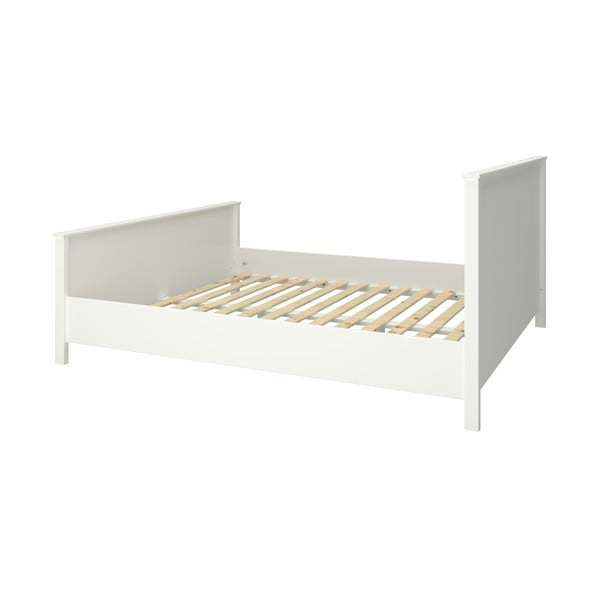 Fehér franciaágy 180x200 cm Tromsö - Tvilum-image-3