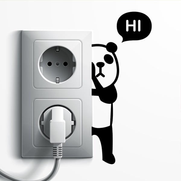 Fanastick Panda öntapadós matrica-image-1