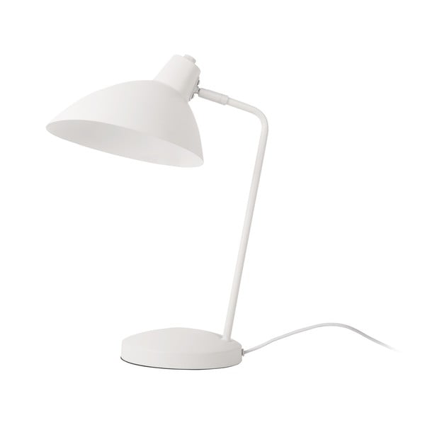 Fehér asztali lámpa fém búrával (magasság 49 cm) Casque – Leitmotiv