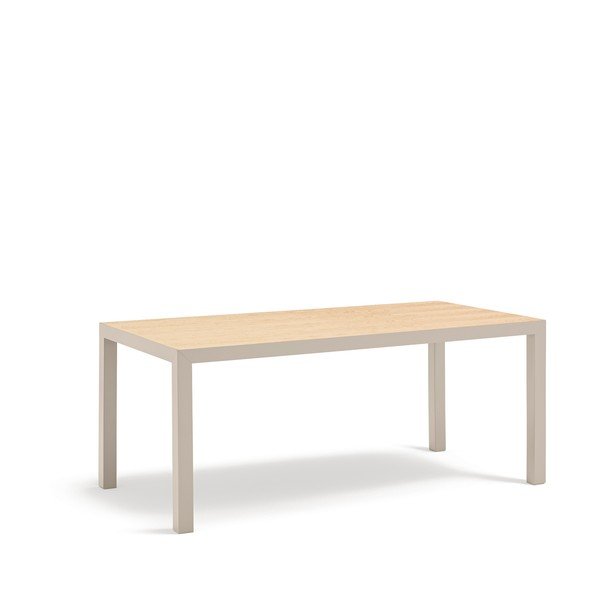 Étkezőasztal tölgyfa asztallappal 75x180 cm Alma – Teulat-image-2