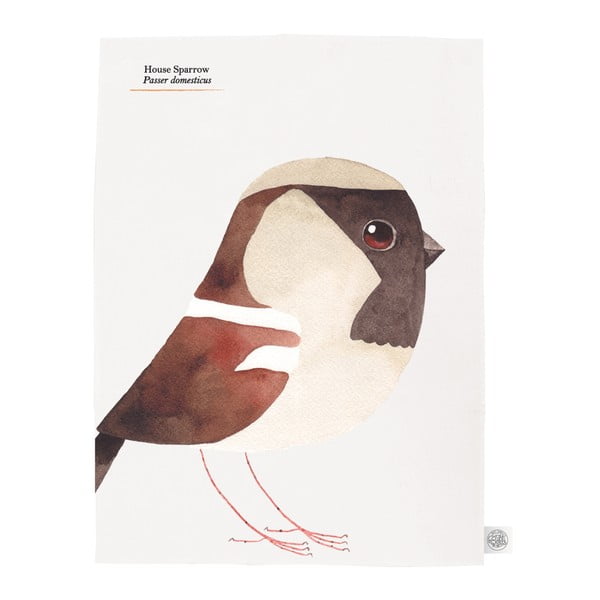 Bird Tea Towel pamut konyharuha - Gift Republic