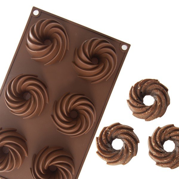 Szilikon mini kuglóf sütőforma 17x28 cm – Orion-image-2