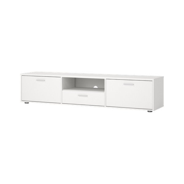 Fehér TV-állvány 177x38 cm Media – Tvilum-image-3