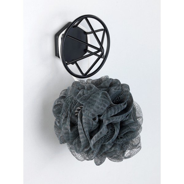 Menton fekete falra szerelhető akasztó - Wenko-image-2