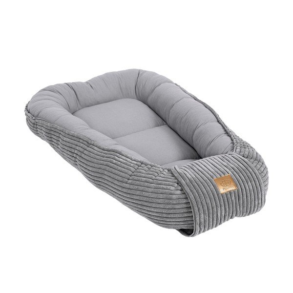 Szürke babafészek 55x83 cm – Meowbaby