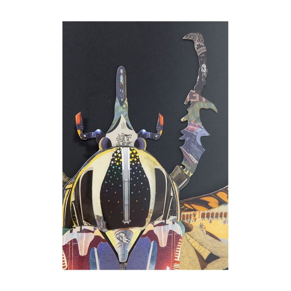 Beetle keretezett kép, 60 x 60 cm - Kare Design-image-2