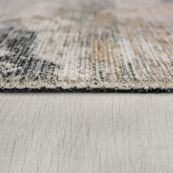 Szürkésbézs mosható szőnyeg 115x170 cm Lila Abstract – Flair Rugs-image-4