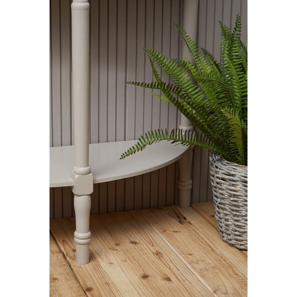 Bézs borovi fenyő konzolasztal 30x80 cm Heritage – Premier Housewares-image-2