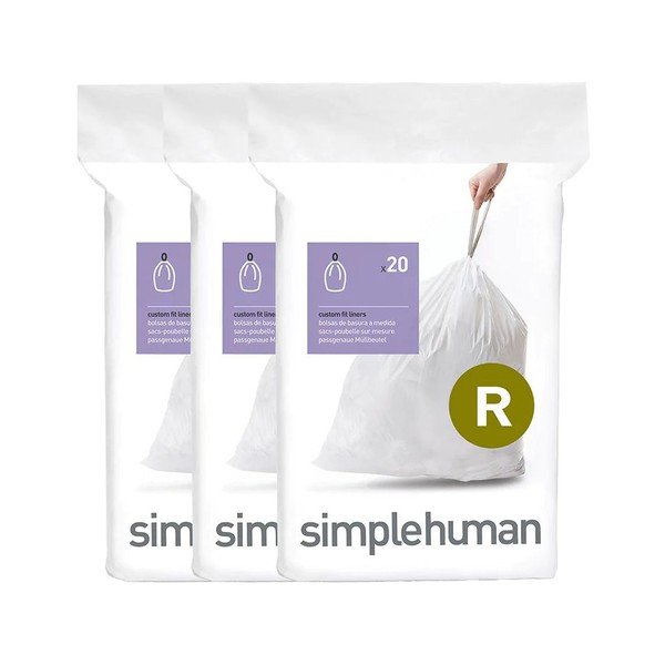 Szemeteszsák 60 db 10 l R - simplehuman-image-1