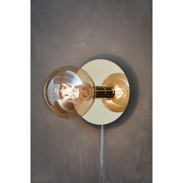 Bronzszínű fali lámpa Disc – Markslöjd-image-1