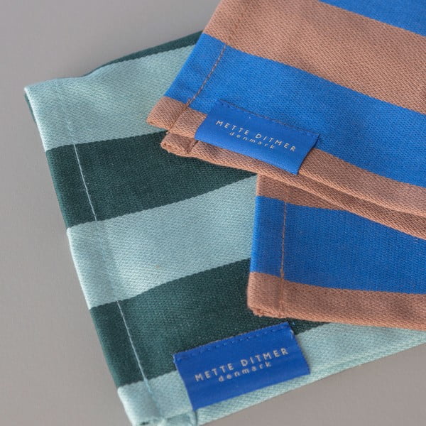 Textil szalvéta szett 2 db-os Stripes – Mette Ditmer Denmark-image-2