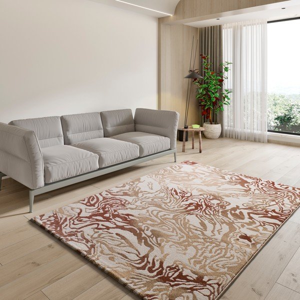 Bézs-terrakotta színű szőnyeg 160x230 cm Astra – Universal-image-1