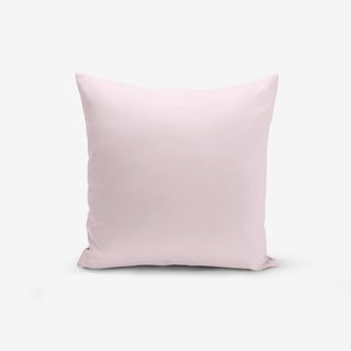 Rózsaszín pamutkeverék párnahuzat, 45 x 45 cm - Minimalist Cushion Covers