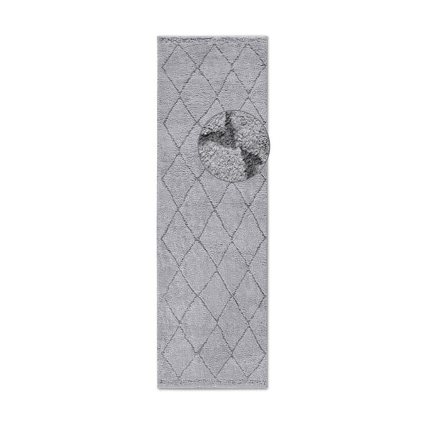 Szürke futószőnyeg 80x240 cm Perrotin Light Grey – Elle Decoration