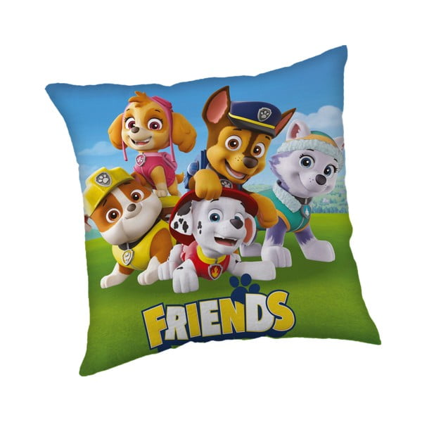 Gyerek párna 40x40 cm Paw Patrol "Friends" – Jerry Fabrics